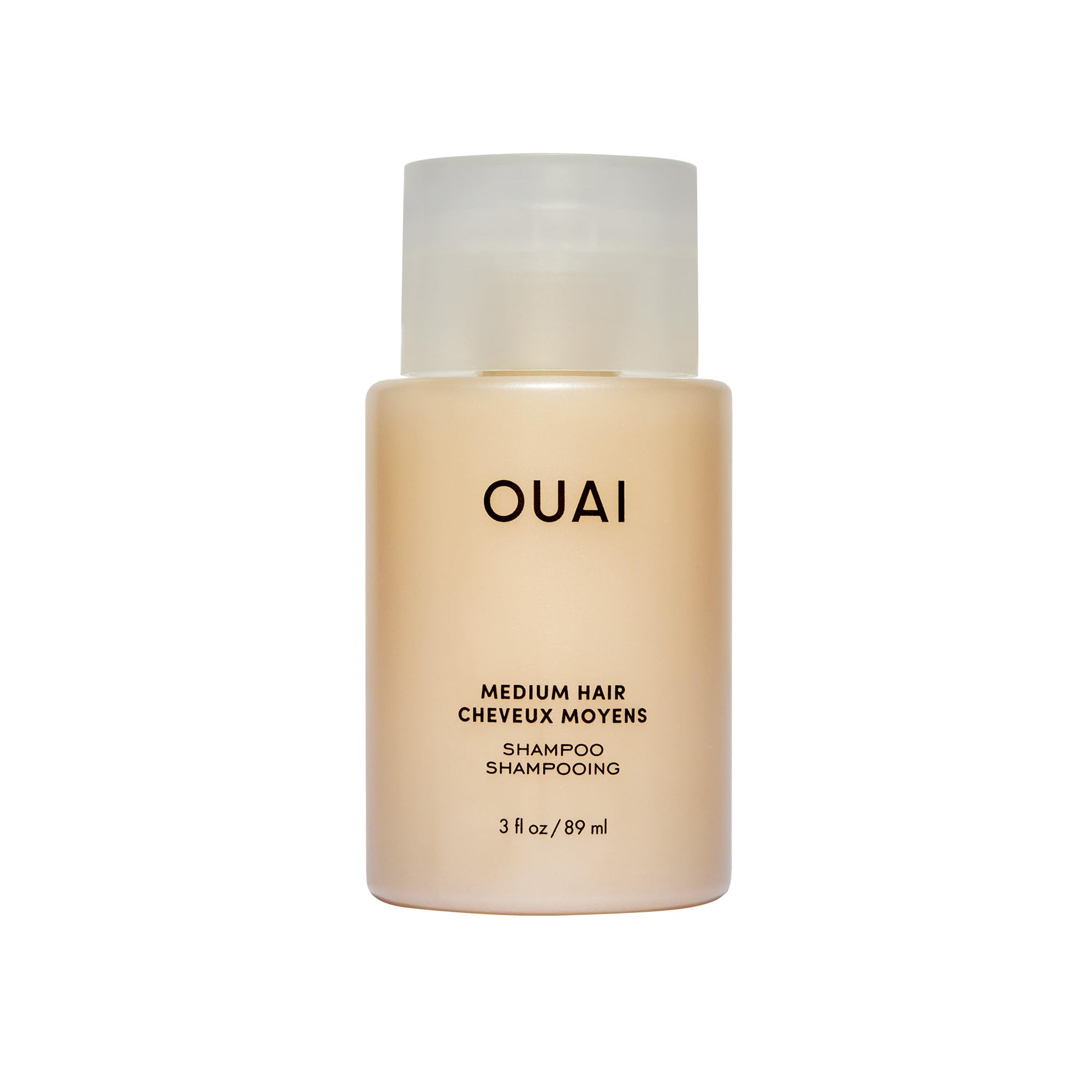 OUAI Medium Shampoo Travel Size - Hydrating Shampoo with Coconut Oil, Babassu, Kumquat Extract & Keratin - Strengthens, Nourishes & Adds Shine - Paraben & Sulfate Free Hair Care Products (3 Oz) OUAI Au supplements