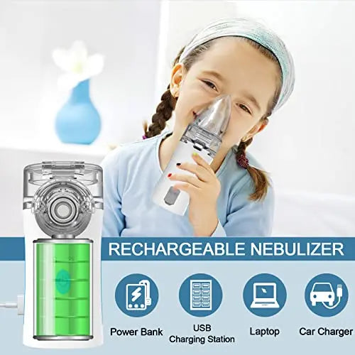 Portable Nebulizer - Rechargeable Nebulizer Machine for Adults and Kids Naweti Au supplements