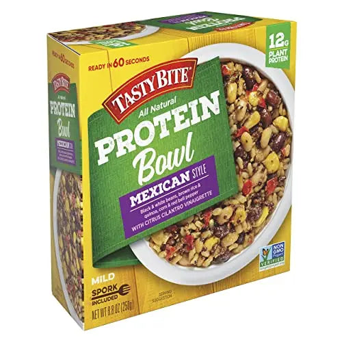 TASTY BITE Mexican Protein Bowl, 8.8 Ounce, Pack of 6, Ready to Eat, Microwaveable TASTY BITE Au supplements