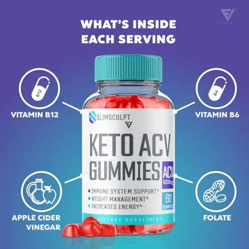 Slimsculpt Keto ACV Gummies Advanced Weight Loss, Slim Sculpt Keto + ACV Apple Cider Fyvus Au supplements