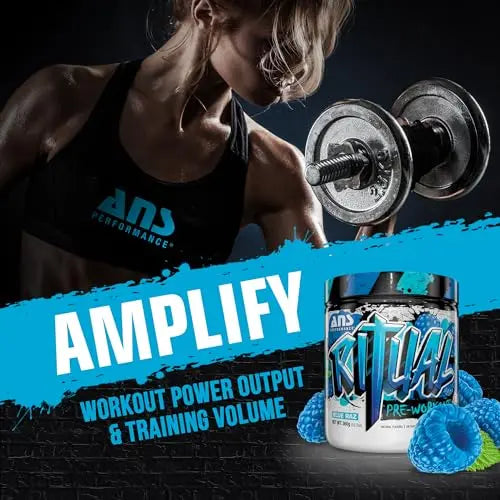 ANS Performance Ritual Pre Workout (30 Servings, 12.7 oz) - Complete Preworkout Formula ANS Performance Au supplements