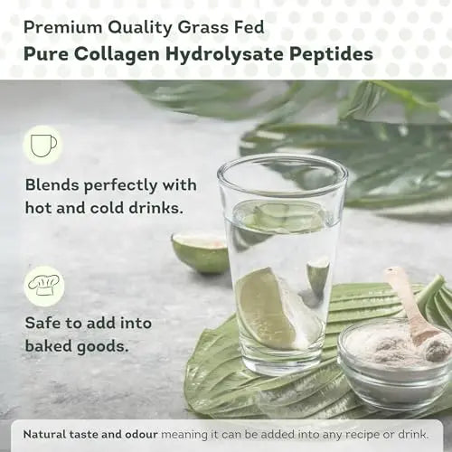 100% Pure Collagen Powder Protein Peptides - General Healthcare 300g Supplement General Healthcare Au supplements