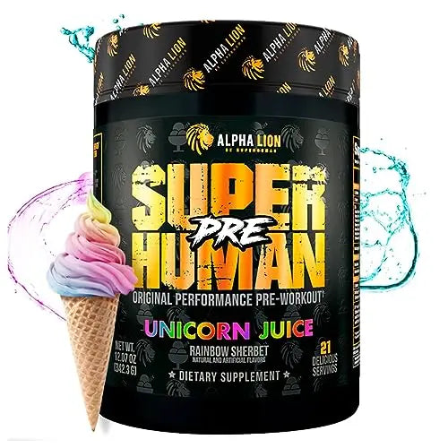 ALPHA LION Superhuman Pre Workout Powder, Beta Alanine, L-Taurine & Tri-Source ALPHA LION Au supplements