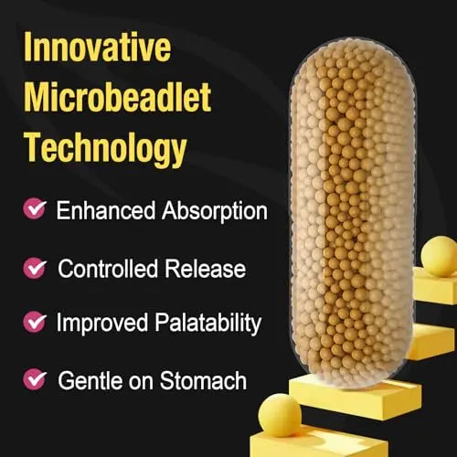 Berberine Supplement 1200mg Berberine HCL - High Bioavailability Microbeadlet Complex Canarata Au supplements