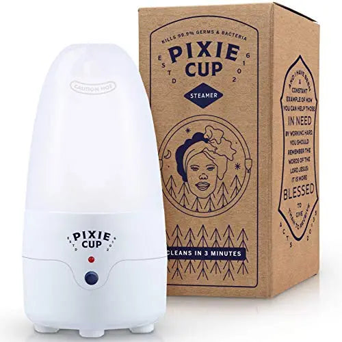 Pixie Menstrual Cup & Disc Steamer Sterilizer - Ranked 1 for The Best Steamer - Kills 99.9% of Germs Pixie Cup Au supplements