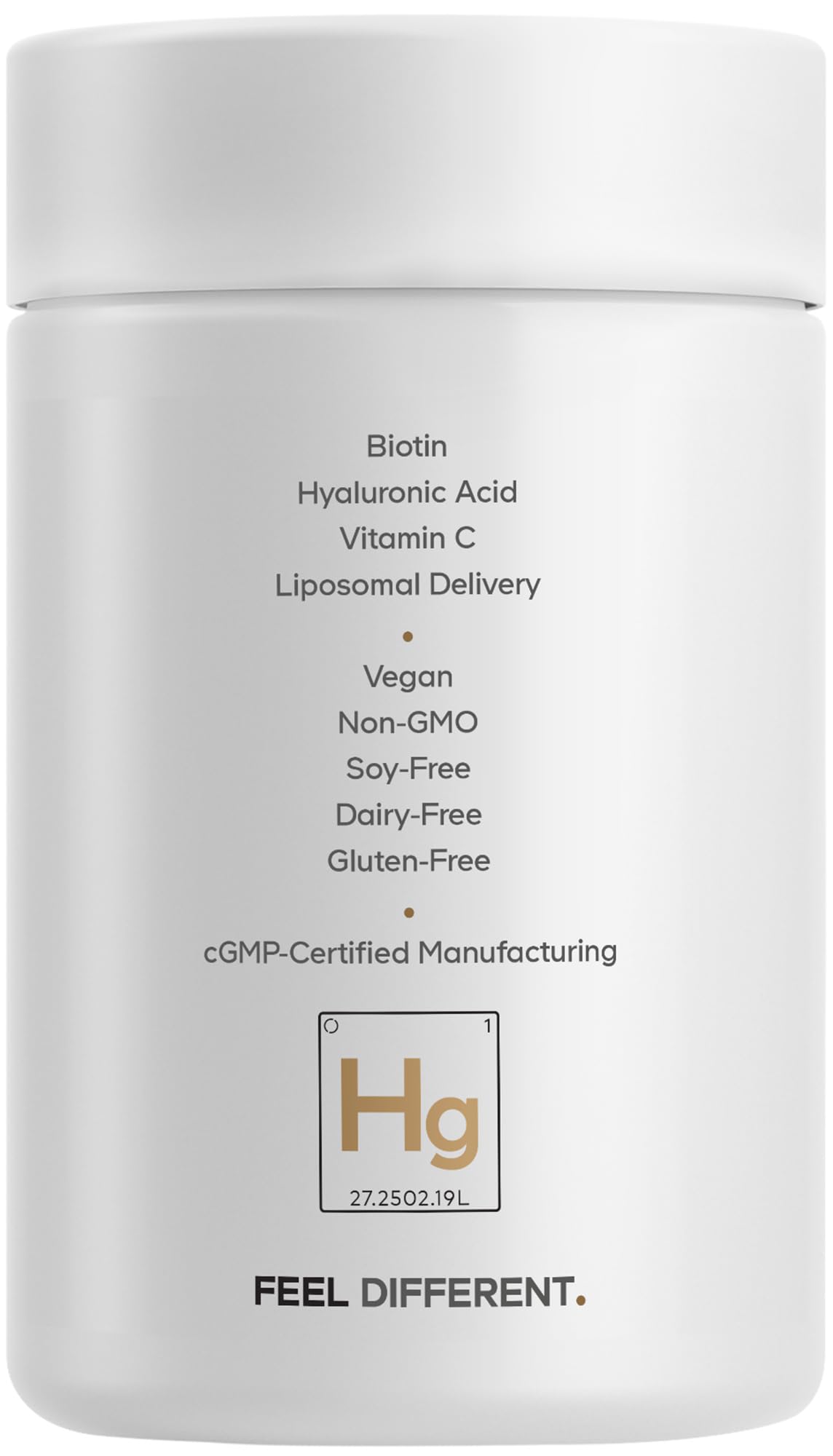 Codeage Hair Growth + Smooth Skin Max Vitamins Supplement - Patented Lustriva & SOD B Dimpless Superoxide Dismutase - Hair Growth Health Skin Cellulite Support - Biotin, Vitamin C, MSM - 30 Capsules Codeage Au supplements