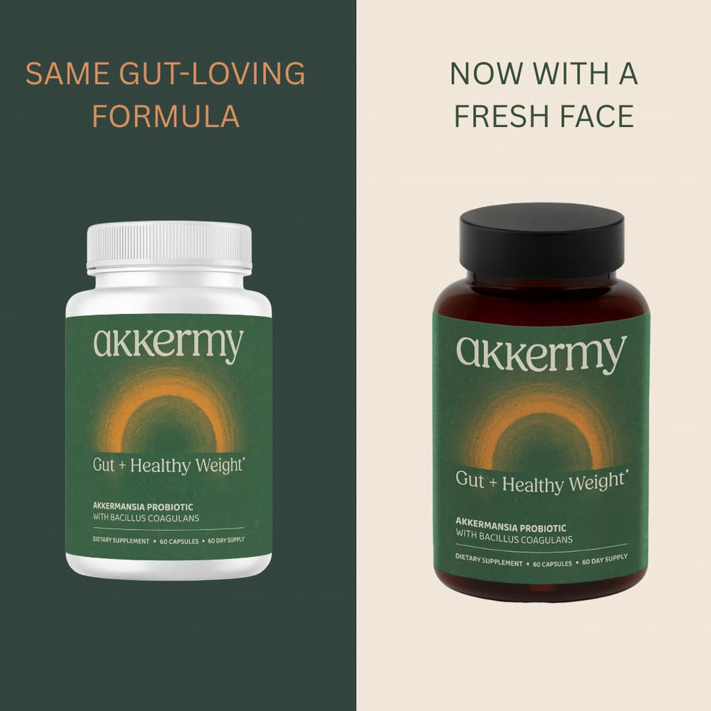 Akkermansia Probiotic for Appetite Suppressant & Craving Control | Increases GLP-1 for Weight Loss | 60 Day Supply | Made in USA | Bacillus Coagulans, B2, D3 & Chromium | SIBO Friendly, Vegan Akkermy Au supplements