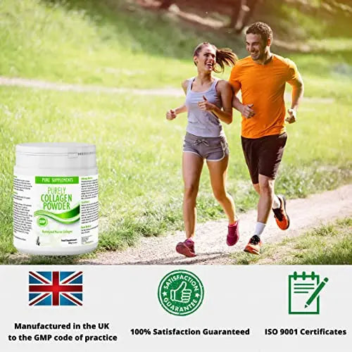Collagen Powder Marine Supplement | Hydrolyzed Protein peptides with Hyaluronic Acid Vitamin C Biotin etc for Women Men Pure Food Supplements Au supplements