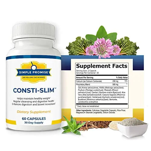 Simple Promise - Consti-Slim - Natural Digestion and Weight Support Simple Promise Au supplements