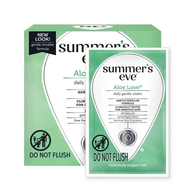 Summers Eve Cleansing Cloths 16 Count Aloe Love (6 Pack) Summer's Eve Au supplements