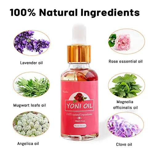 2 Packs Yoni Oil for Women, All Natural Feminine Oil Intimate Deodorant for Women, Ph Balanced Wovarkie Au supplements