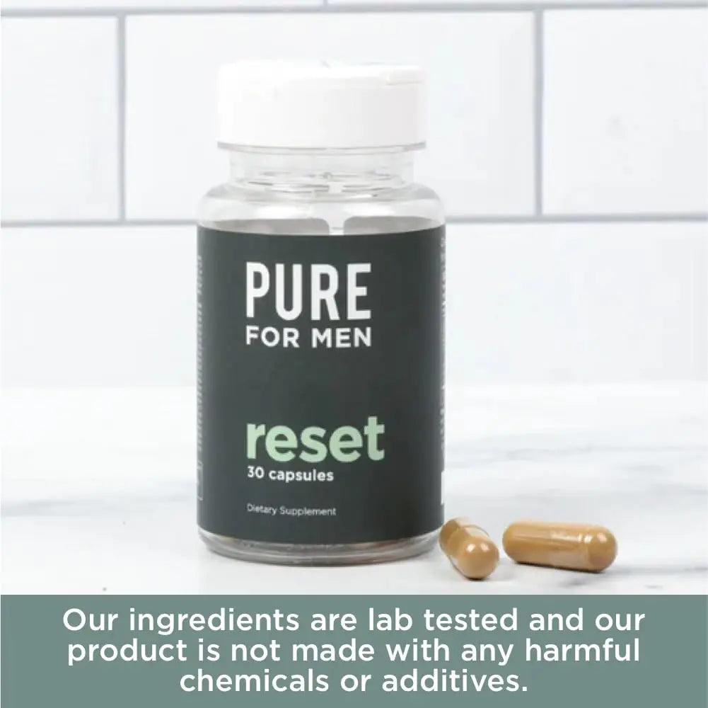 Pure for Men Detox Supplement, Reset | Promotes Digestive & Gut Health Pure for Men Au supplements