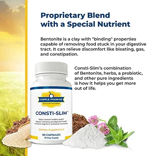 Simple Promise - Consti-Slim - Natural Digestion and Weight Support Simple Promise Au supplements