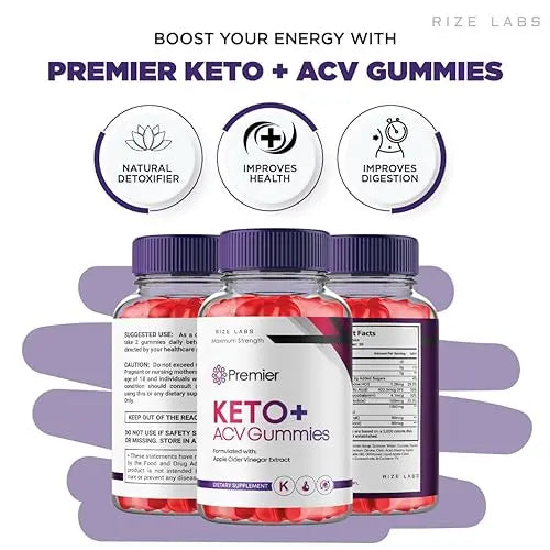 rize labs (3 Pack) Premier Keto ACV Gummies, Premier Keto Gummies for Advanced Weight rize labs Au supplements