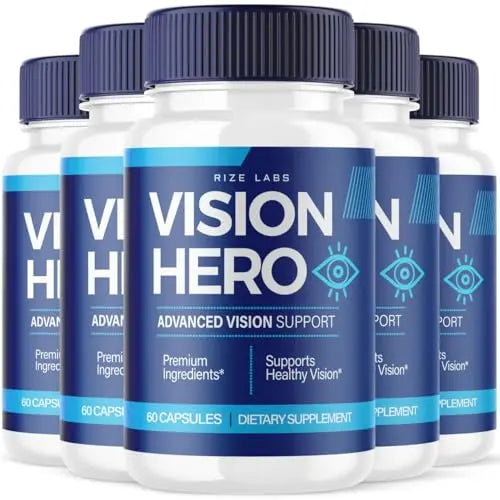 (5 Pack) Vision Hero Capsules - Vision Hero Eye Health Supplement for Healthy rize labs Au supplements