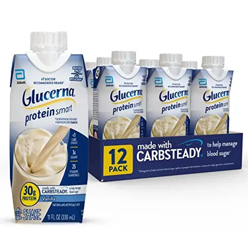 Glucerna - 30G, Vanilla, 12 Count Glucerna Au supplements