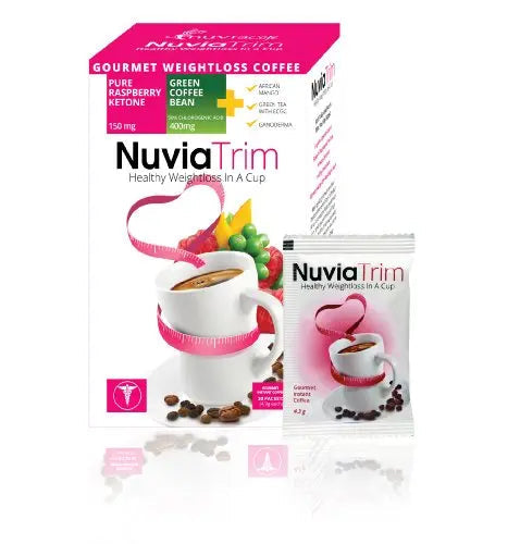 Nuvia Trim - Gourmet Instant Coffee for Weight Loss, with Garcinia Cambogia, Raspberry Nuvia Au supplements