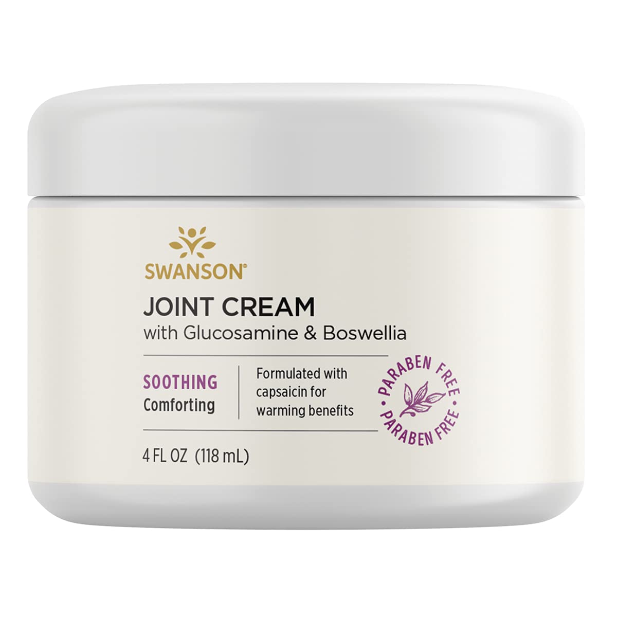 Swanson Joint Cream W/GLUC BOSwansonELLIA 4 FL OZ Swanson Au supplements