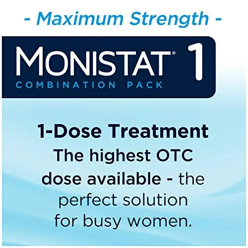 MONISTAT 1-Dose Yeast Infection Treatment, 1 Ovule Insert & External Itch Cream Monistat Au supplements