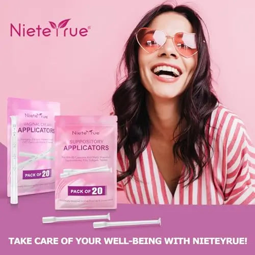Nieteyrue 20-Packs Suppository Applicators for Women, Disposable, Individually Wrapped Nieteyrue Au supplements