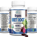 YUMMYVITE Organic Beet Root Powder Tablets - 1350mg with Black Pepper for Faster YUMMYVITE Au supplements