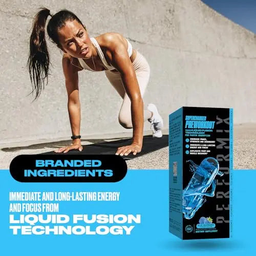 PERFORMIX Supercharged Preworkout - Sustained Energy, Endurance, and Mental Focus PERFORMIX Au supplements
