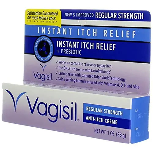Vagisil Anti-Itch Creme Original Strength 1 oz (Pack of 5) Vagisil Au supplements