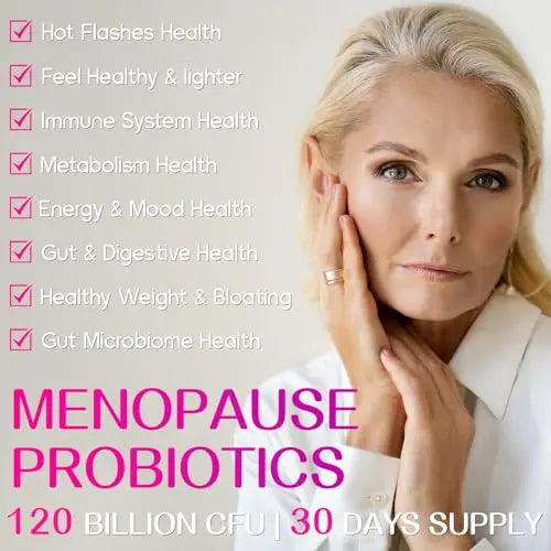 120 Billion CFU Probiotic - Menopause Support Probiotics for Women, 13-in-1 Natural Negima Au supplements