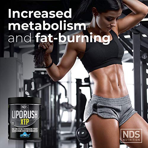 LIPORUSH NDS Nutrition XTP Thermogenic Fat Burner with L-Carnitine - Energy, Focus LIPORUSH Au supplements