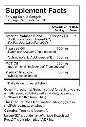 Smarter Gut Health Probiotics - Superior Digestive & Immune Support from 100% Soil SMARTERNUTRITION Au supplements