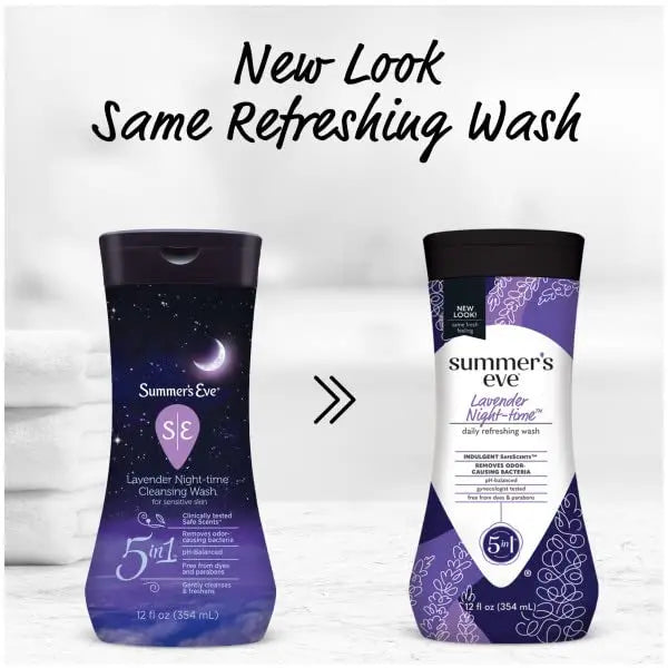 Summer's Eve Night-Time Cleansing Wash, Lavender, 12 Fl Oz (Pack of 3) Summer's Eve Au supplements