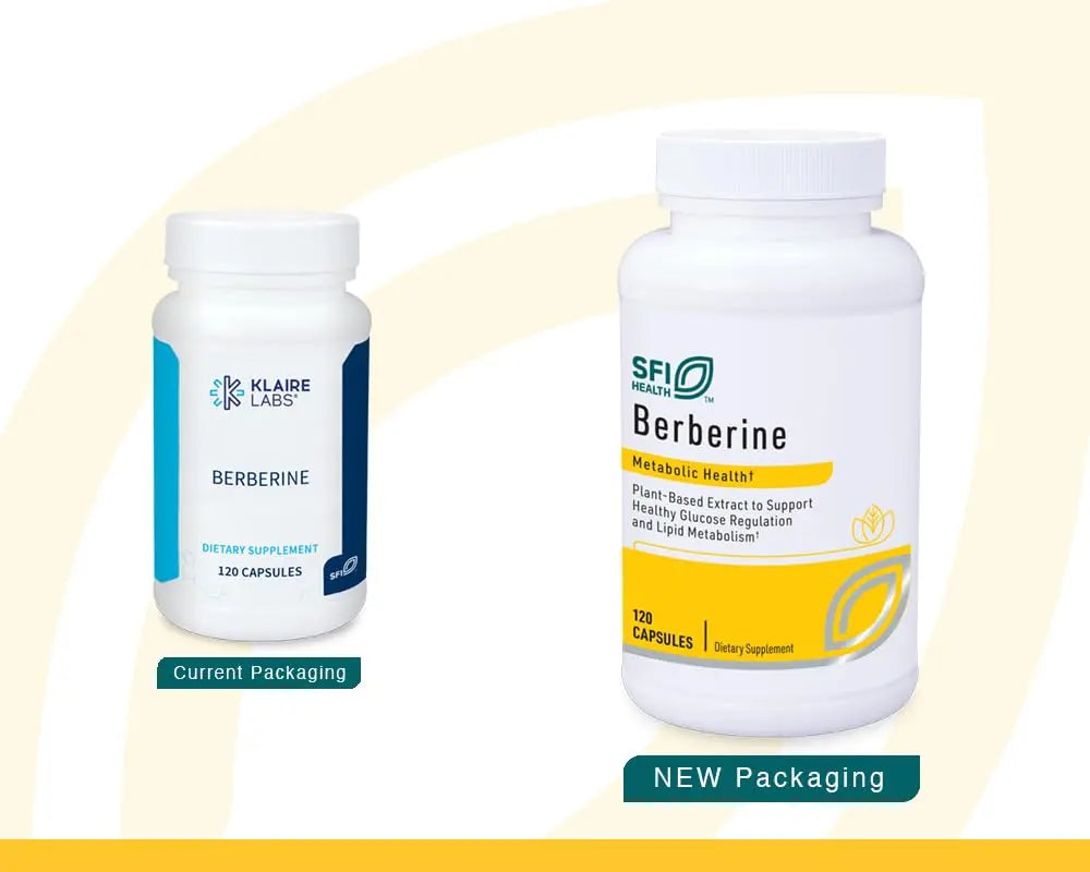 Klaire Labs Berberine HCI 500mg - Berberine Supplement - Gluten-Free, Hypoallergenic Klaire Labs Au supplements
