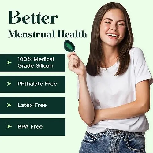 SHORDY Reusable Menstrual Disc Set of 2 (Small & Large), 100% Medical-Grade Silicone, Flexible SHORDY Au supplements