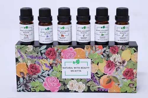 Essential Oils Set 100% Pure Natural DR.NITTA Top 6 Oils for Massage,Diffusers,Humidifier DR.NITTA Au supplements