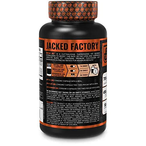 Burn-XT for Men & Women - Improve Focus & Increase Energy - Premium Jacked Factory Au supplements