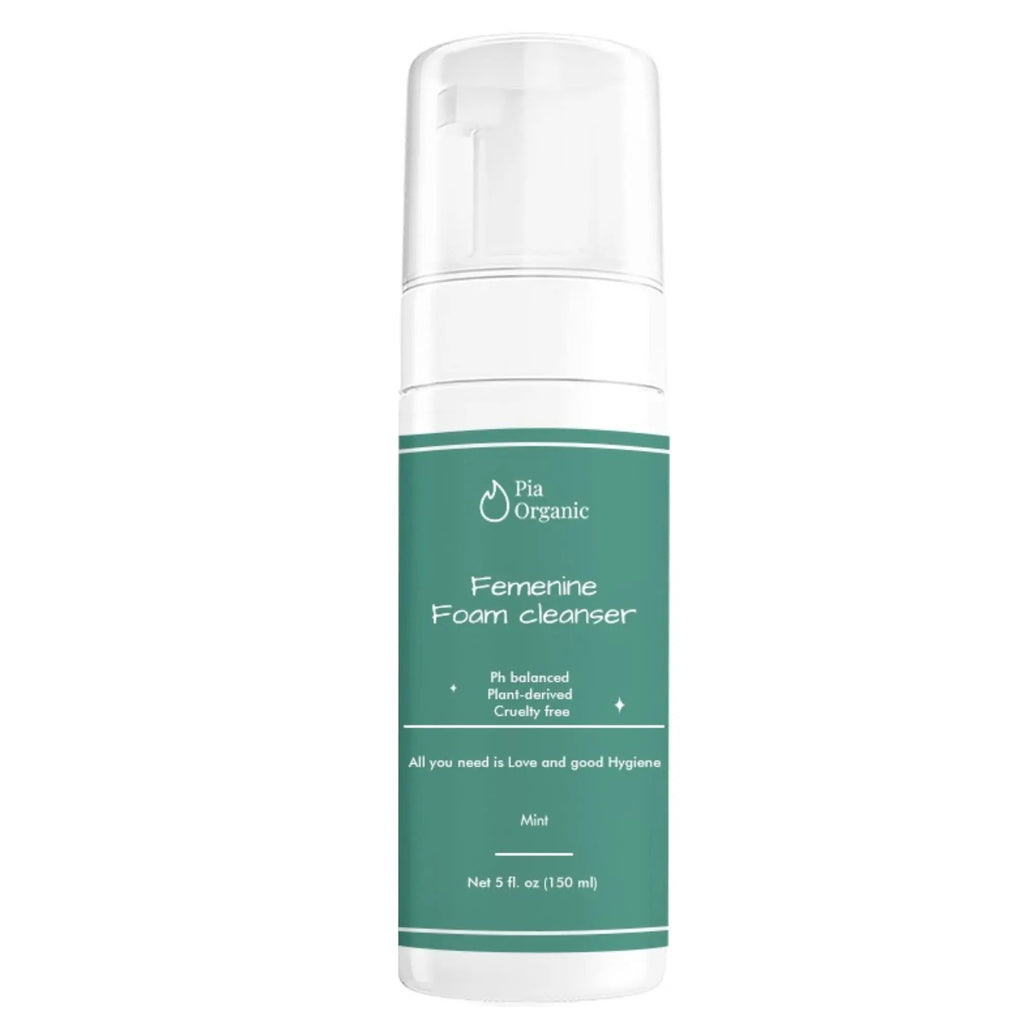 Pia Organic Mint Feminine Foam Cleanser Organic wormwood/olive leaf, Foaming PH Balance Feminine Wash Pia Organic Au supplements