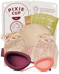 Pixie Cup 2 Menstrual Discs - Most Comfortable Reusable Period Discs - Removable Stem Pixie Cup Au supplements