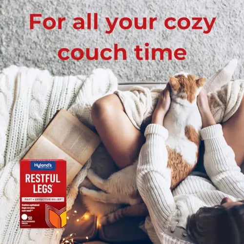 Hyland's Naturals Restful Legs Tablets, Natural Itching, Crawling, Tingling & Leg Jerk Relief, Quick Dissolving Hyland's Au supplements
