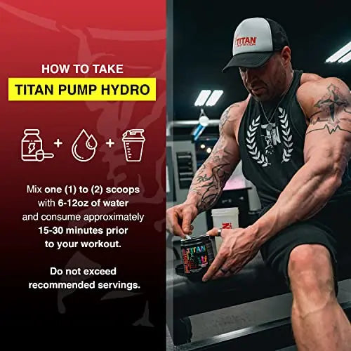 Pump- Nitric Oxide Boosting Stack Stim Free: Loaded with Citruline Malate for Maximum Titan Nutrition Au supplements