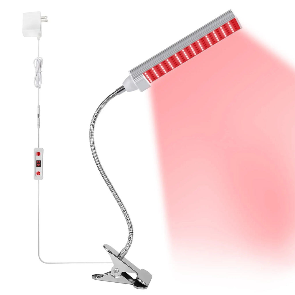 MAINENG Infrared & Red Light Therapy Lamp with Timer, 660nm & 850nm LED - M7685 MAINENG Au supplements