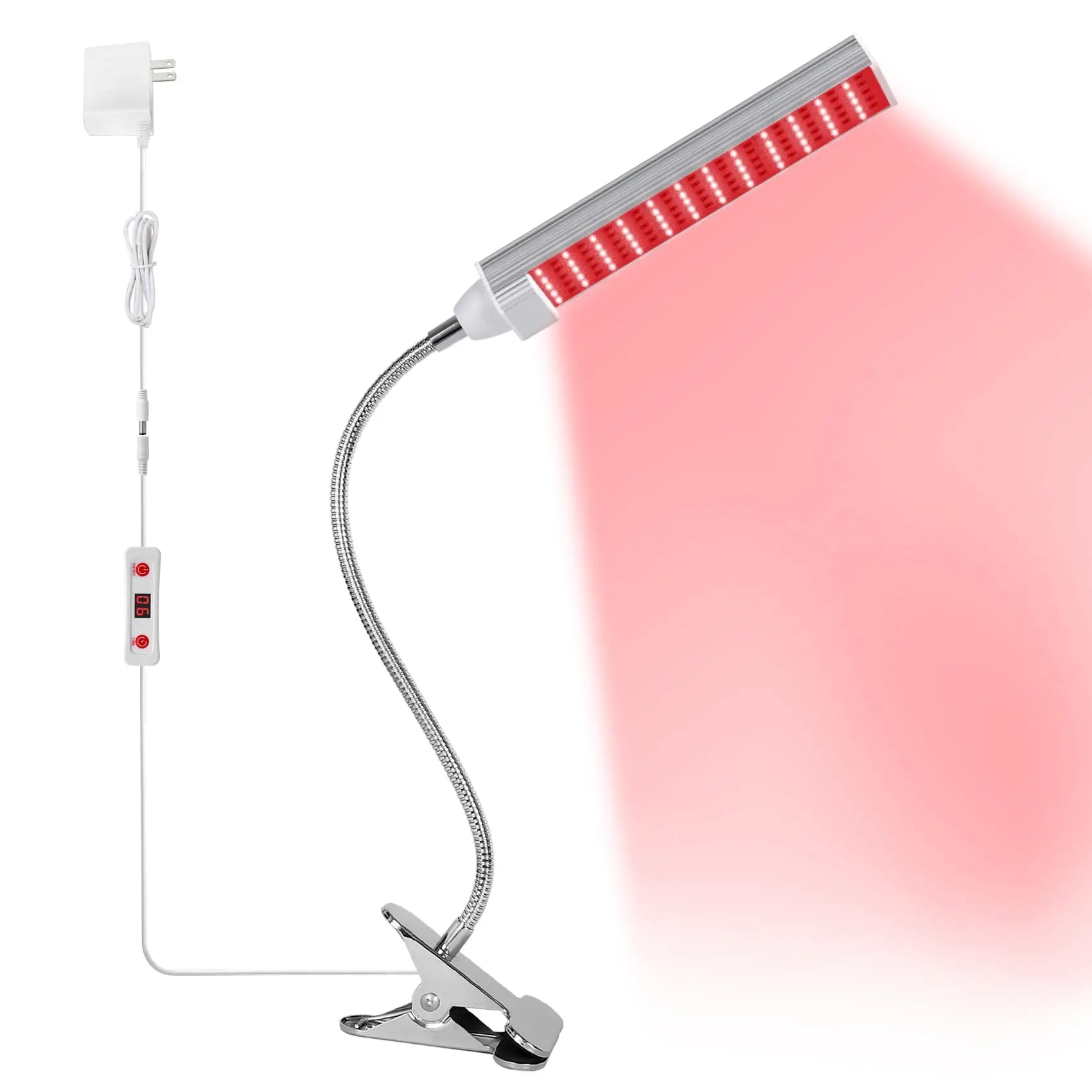 MAINENG Infrared & Red Light Therapy Lamp with Timer, 660nm & 850nm LED - M7685 MAINENG Au supplements