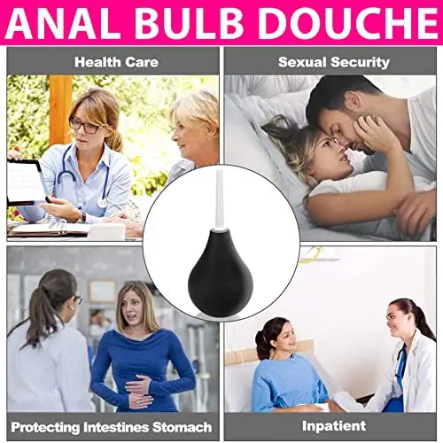 Bodundirect Medical Materials Anal Douche Enema Bulb Vaginal Douche Enemas Cleaner for Women’s Bodundirect Au supplements