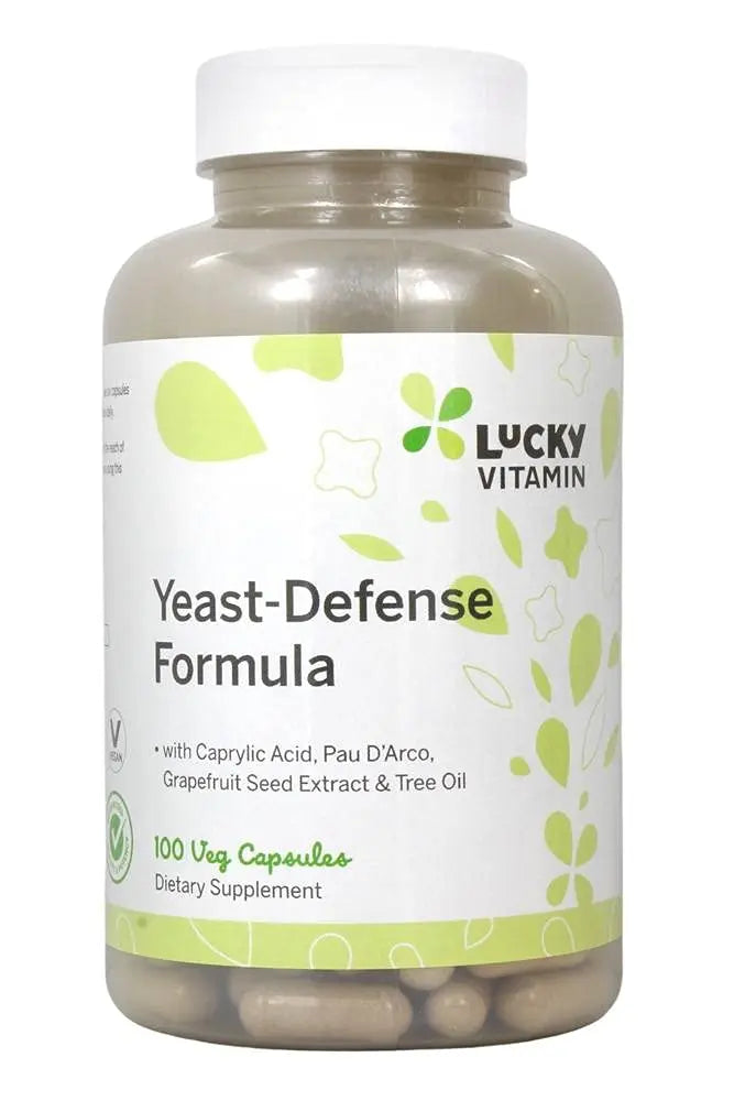 Lucky Vitamin - Yeast-Defense Formula - 180 Veg Capsules Lucky Vitamin Au supplements