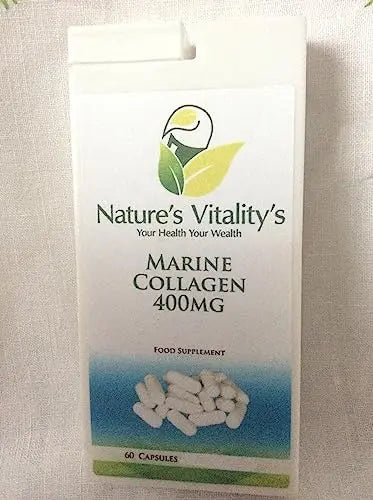 NATURE'S VITALITY'S Marine Collagen Capsules 400mg 60 Capsules 2 NATURE'S VITALITY'S Au supplements