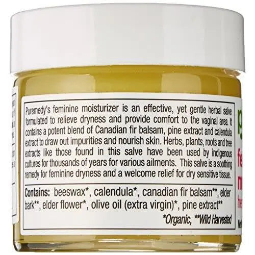 Puremedy Feminine Moisturizer for Women All Natural & Organic Unscented Moisturizing Herbal Salve Puremedy Au supplements