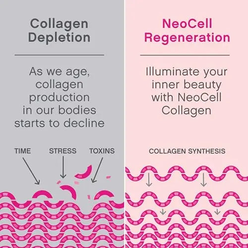 NeoCell Super Collagen Powder, 10g Collagen Peptides per Serving, Gluten Free NeoCell Au supplements