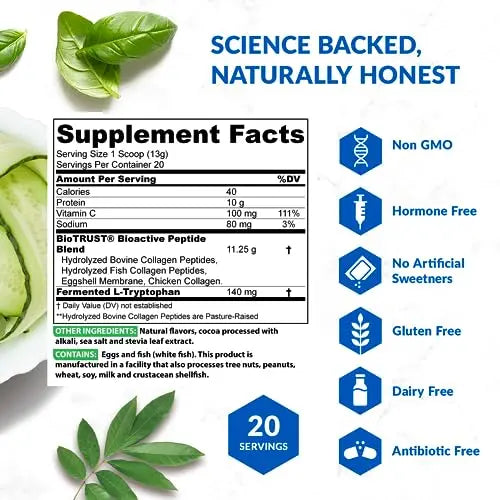 BioTrust Ageless Multi Collagen Peptides Powder – 5 Types (I, II, III, V, X) – Hydrolyzed BioTrust Au supplements