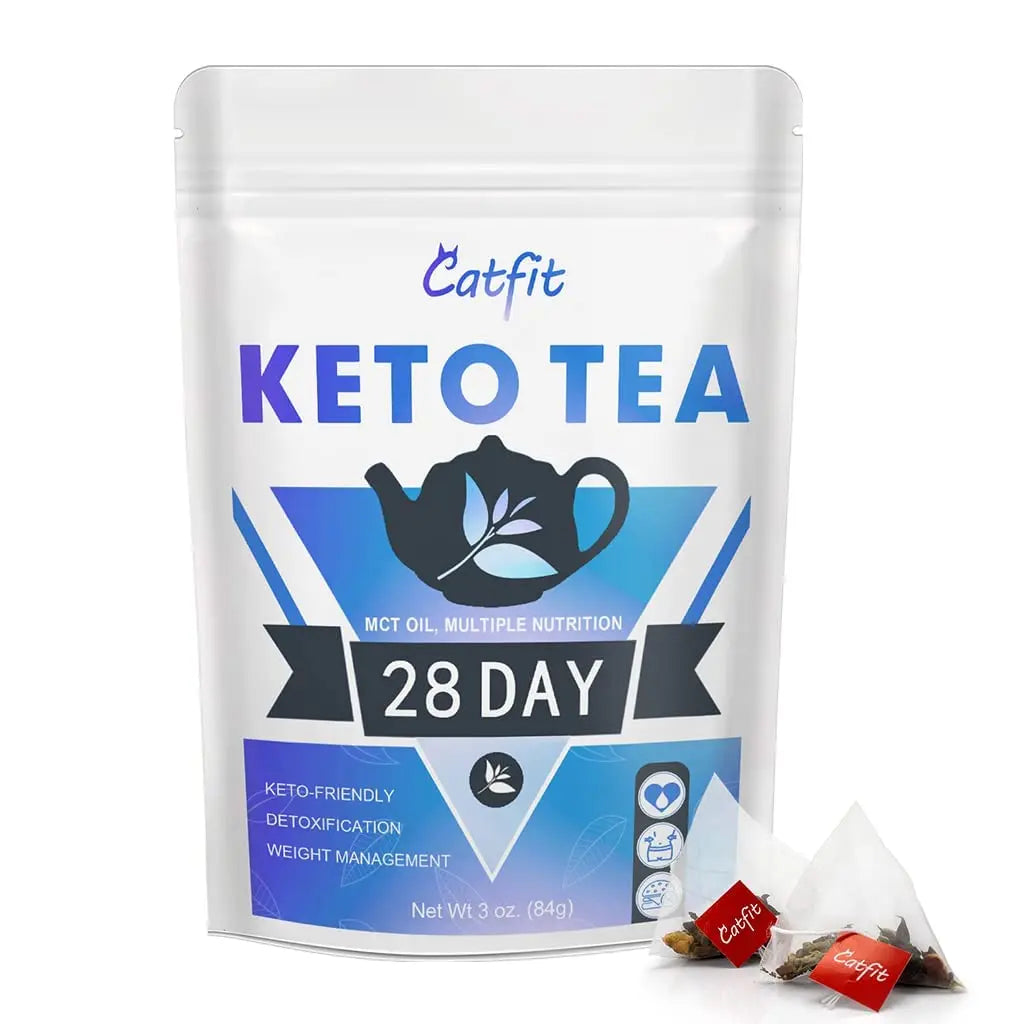 Catfit Keto Detox Tea for Belly Fat and Colon Cleanse - All Natural Detox and Cleanse Catfit Au supplements