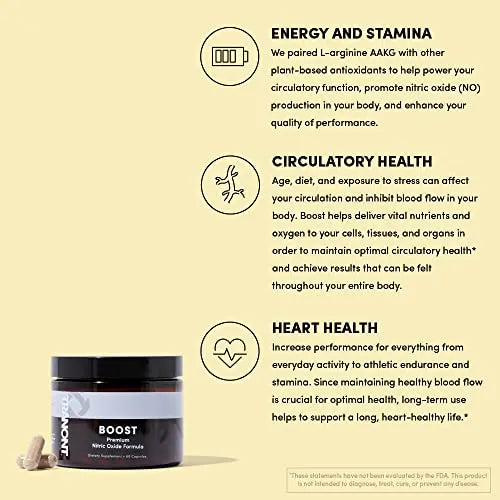 Tranont Boost - Premium Nitric Oxide Supplement Formula - Promotes Optimal Health Tranont Au supplements